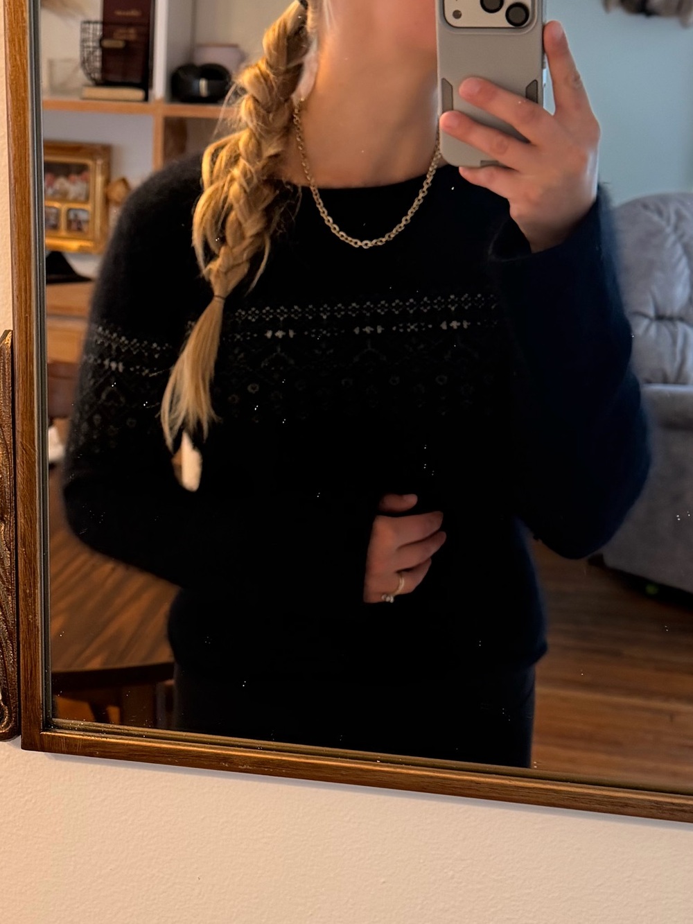 Angora brand xhilaration sweater